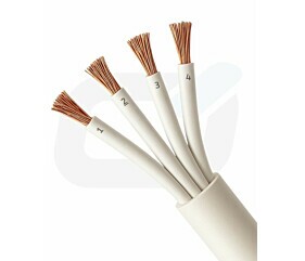 CABO 4 X 2,5mm² VIAS BRANCAS NUM SILICONE 300°C 750V BR