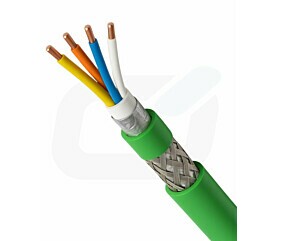 CABO PROFINET STANDARD TYPE A 2x2x22AWG BT/BFA PVC ANTI-UV VD